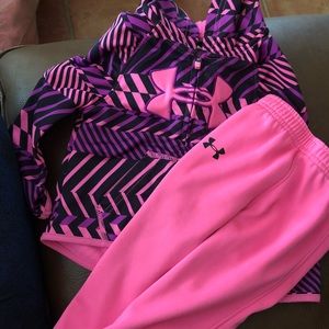 Under Armor jacket and pants 18 months VGUC